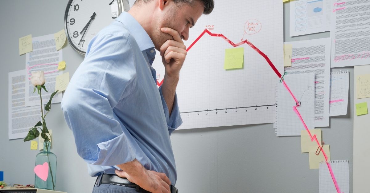 Business owner facing business failure