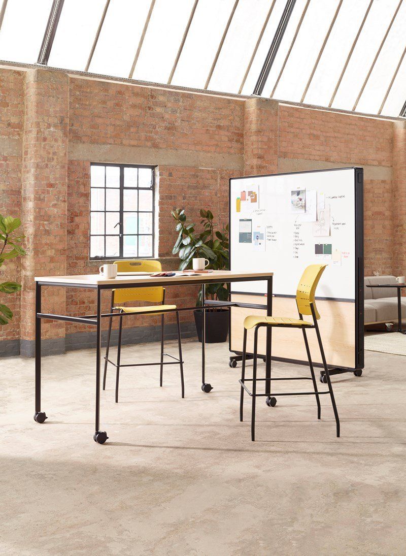 Senator Play multipurpose table & Adapt Wall whiteboard