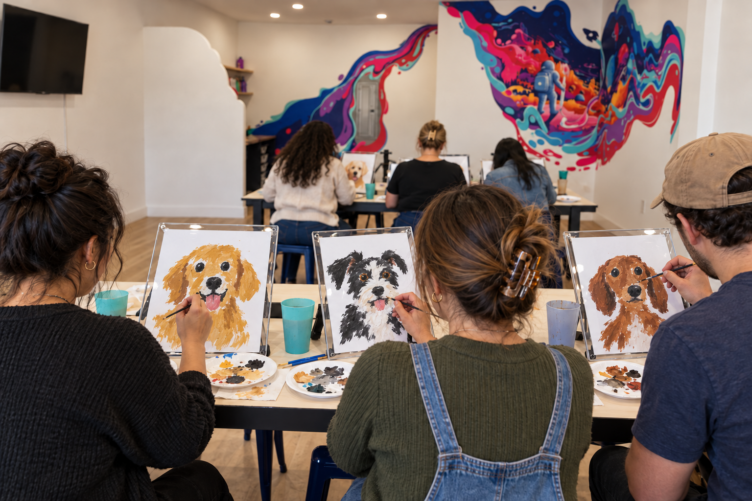 Dec 12th Paws & Paint