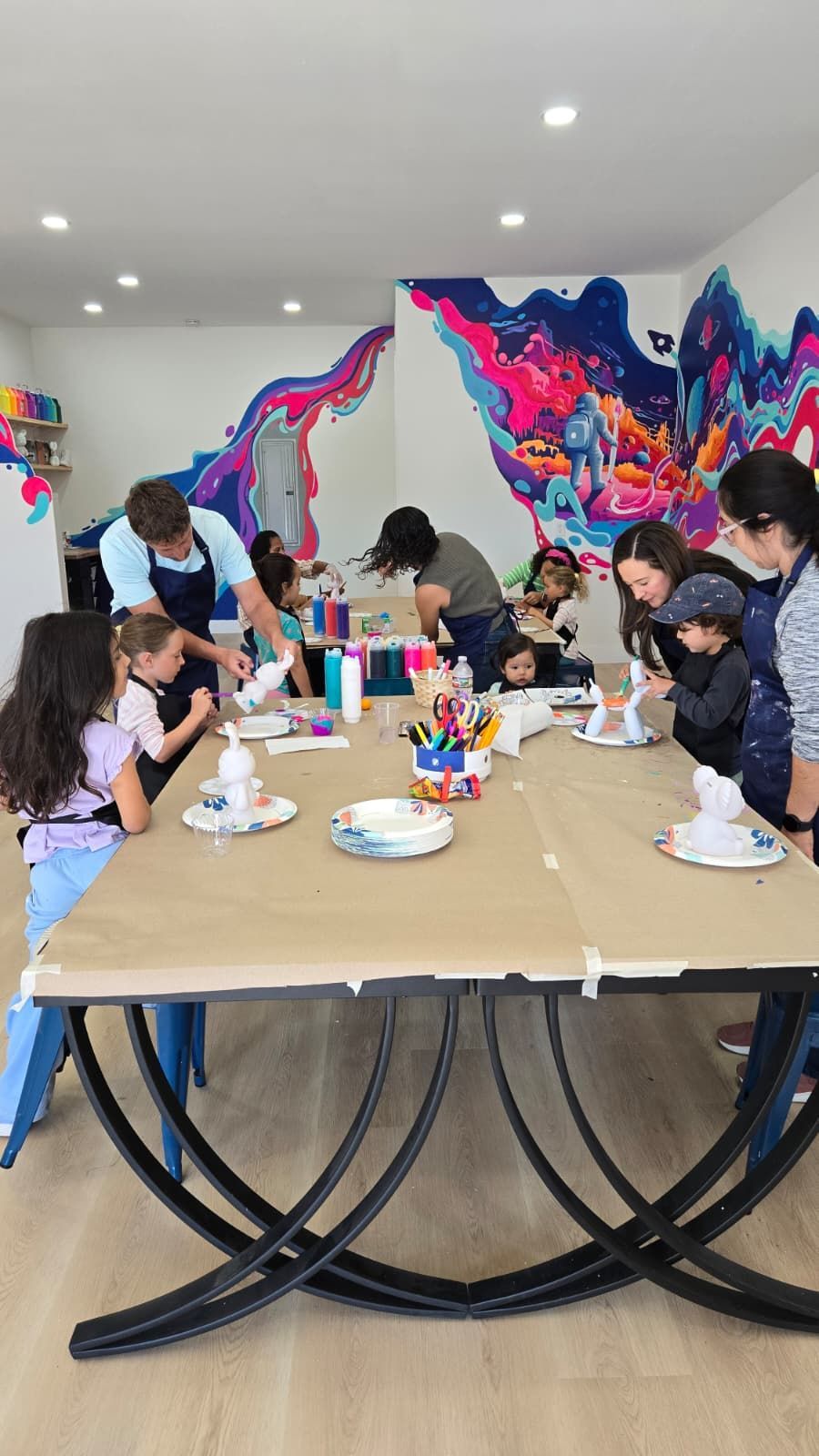 October 31st Parent & Me | Drip Art Figurine Workshop