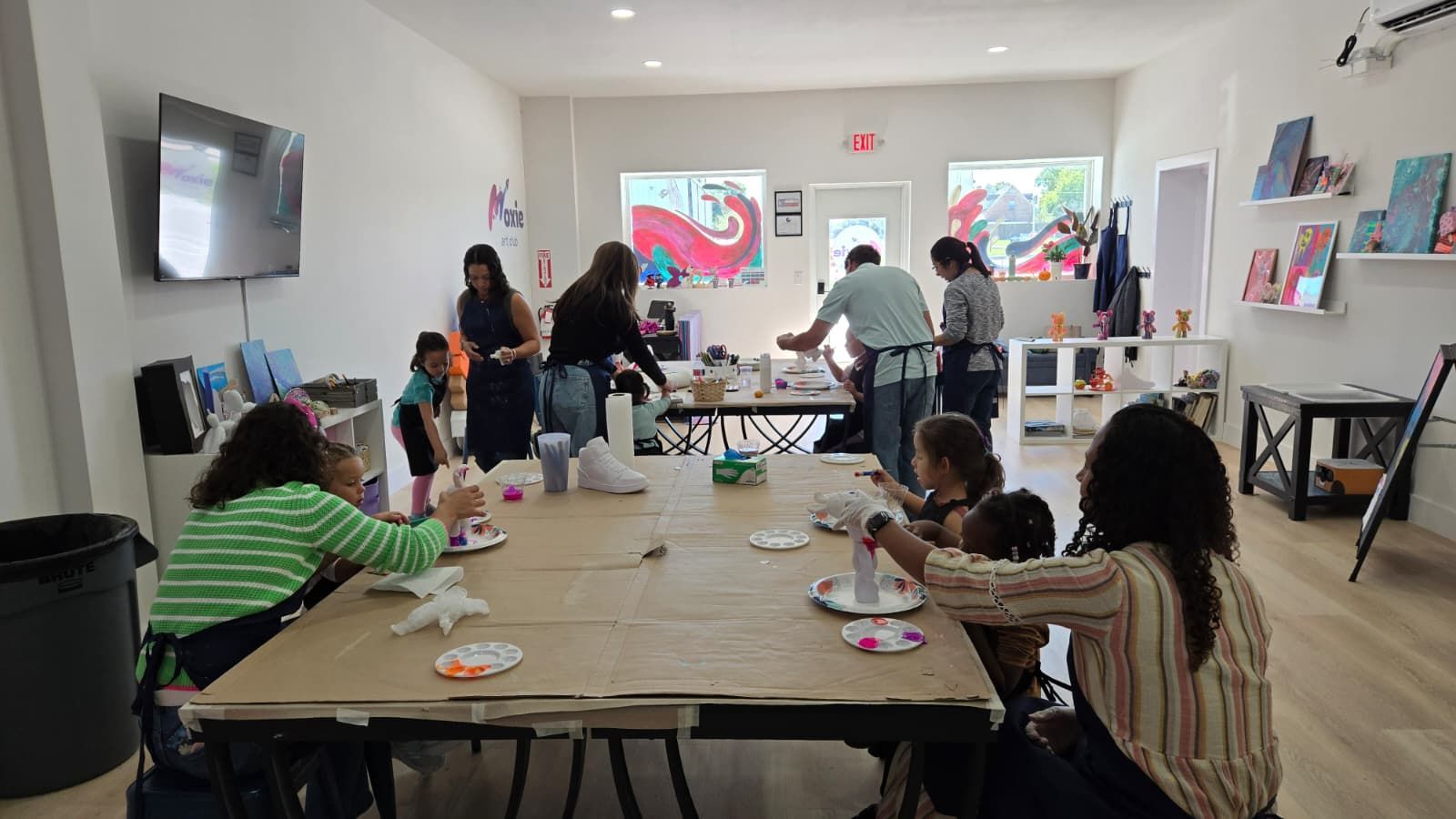 October 31st Parent & Me | Drip Art Figurine Workshop