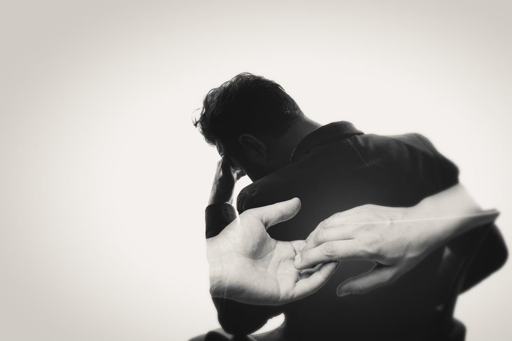 Man regretting his actions — Domestic Violence Lawyer in Gladstone, QLD