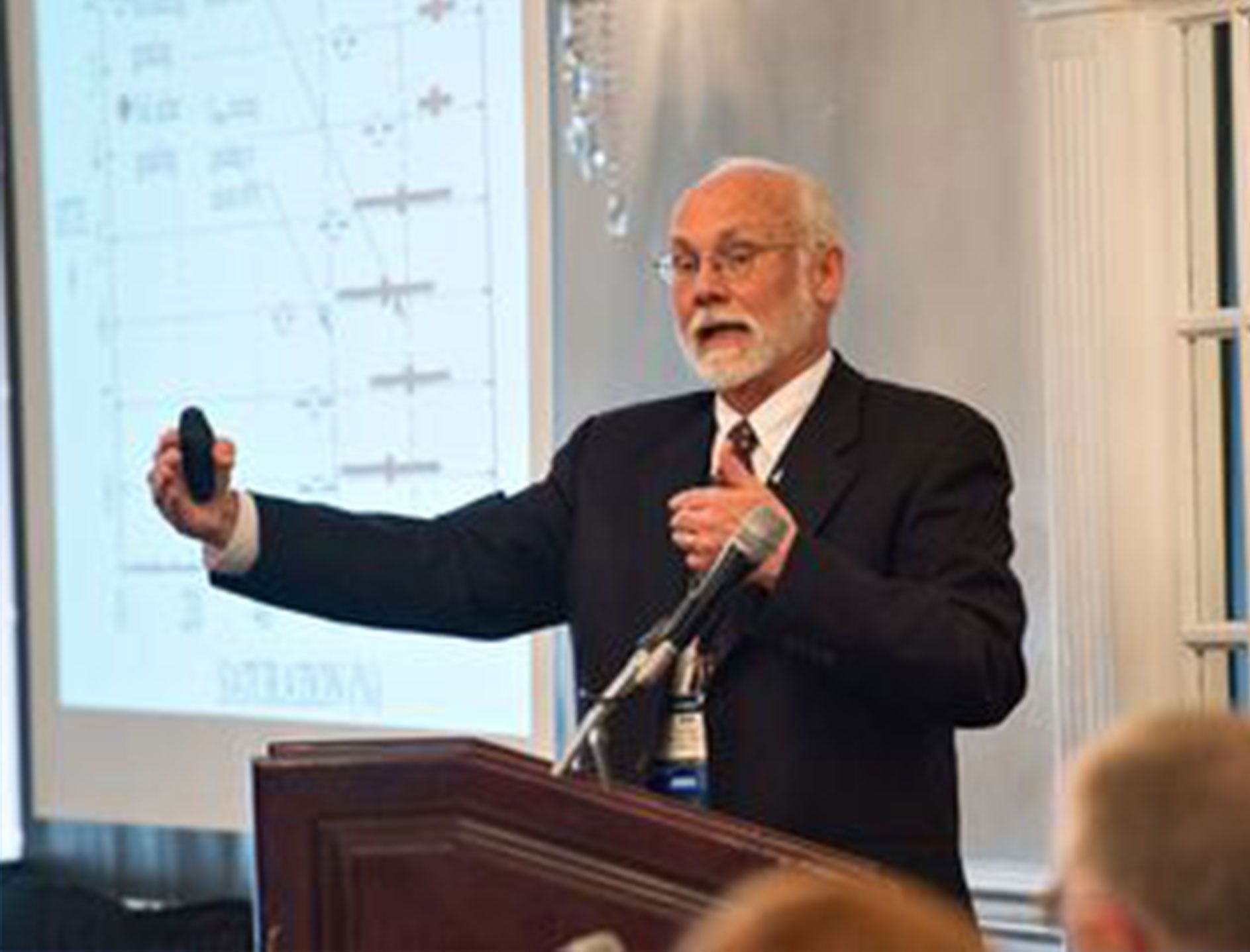 Mr. Kropp Giving Lecture and Presentation Mr. Kropp Giving Lecture and Presentation