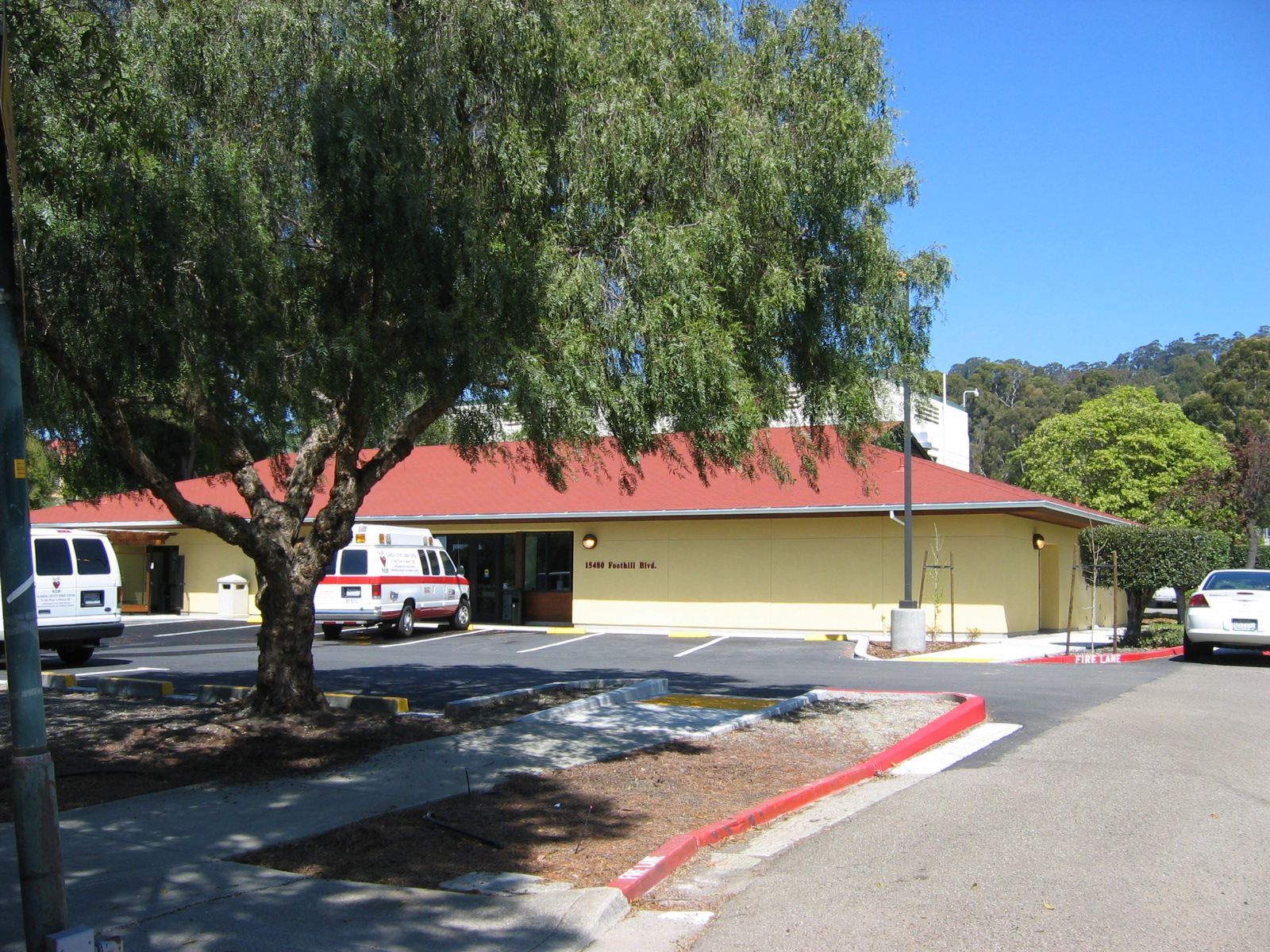 Front of Alameda County Medical Center