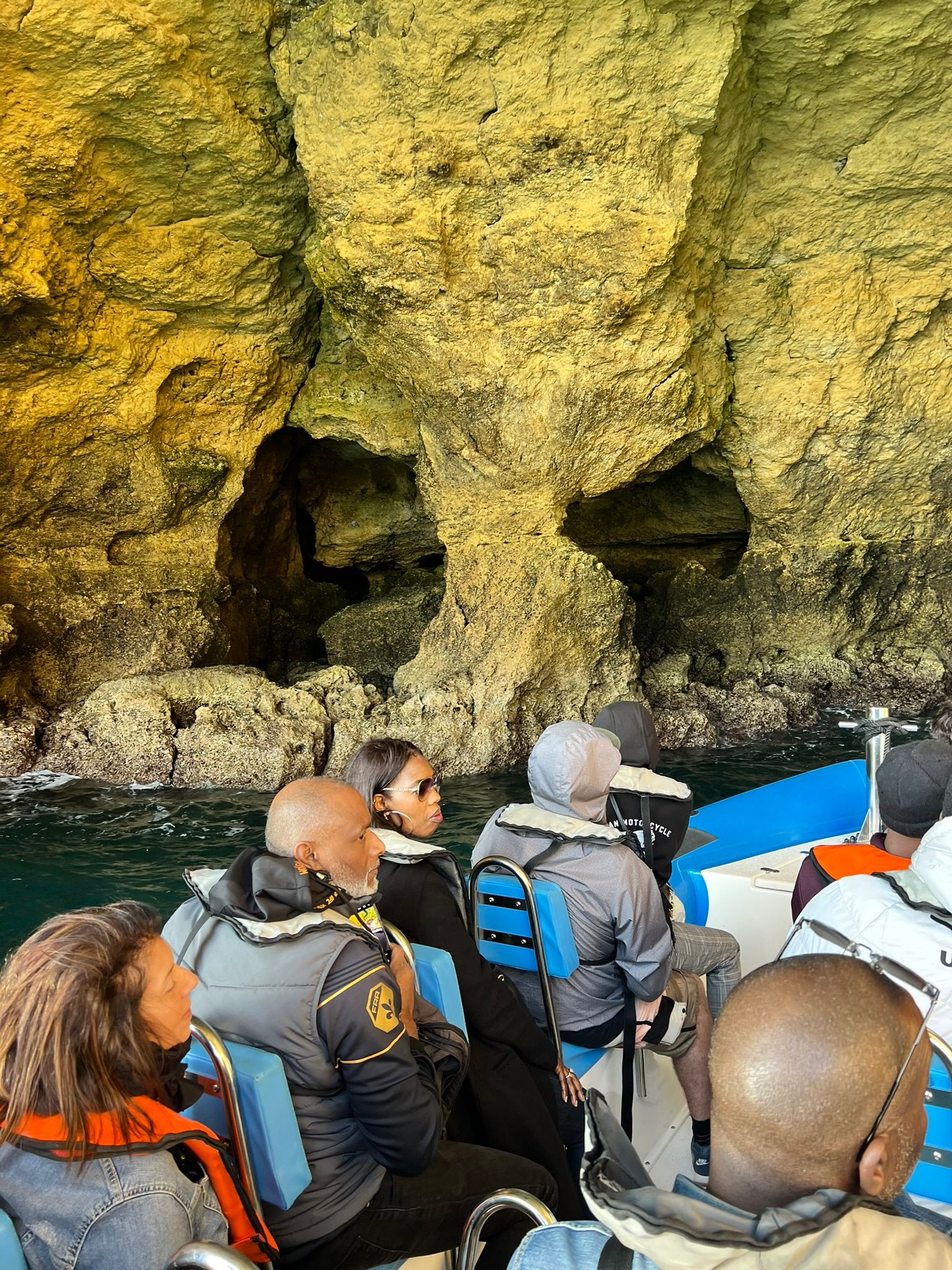 Inside Benagil Cave
