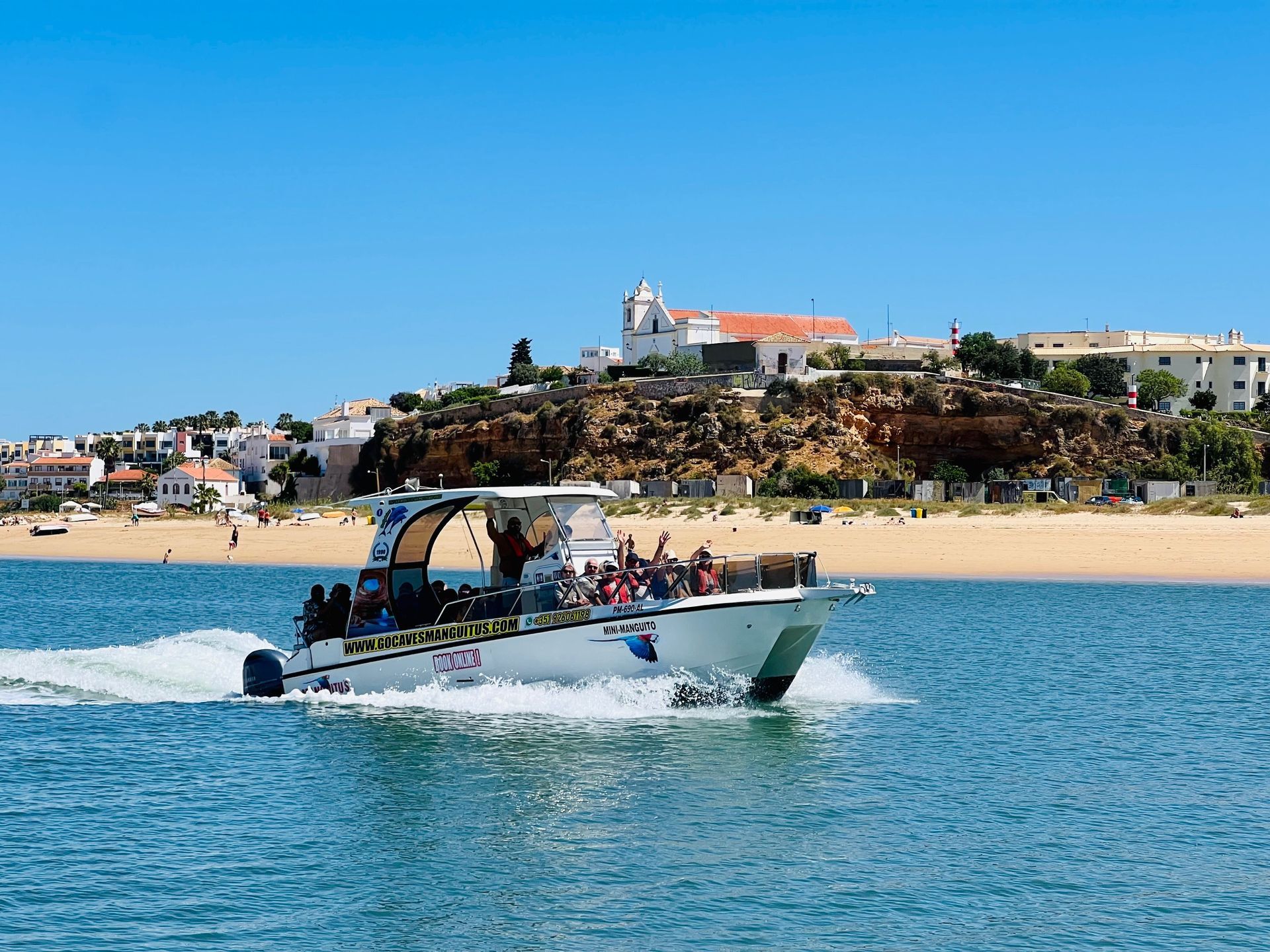 Carvoeiro Tour boat Benagil