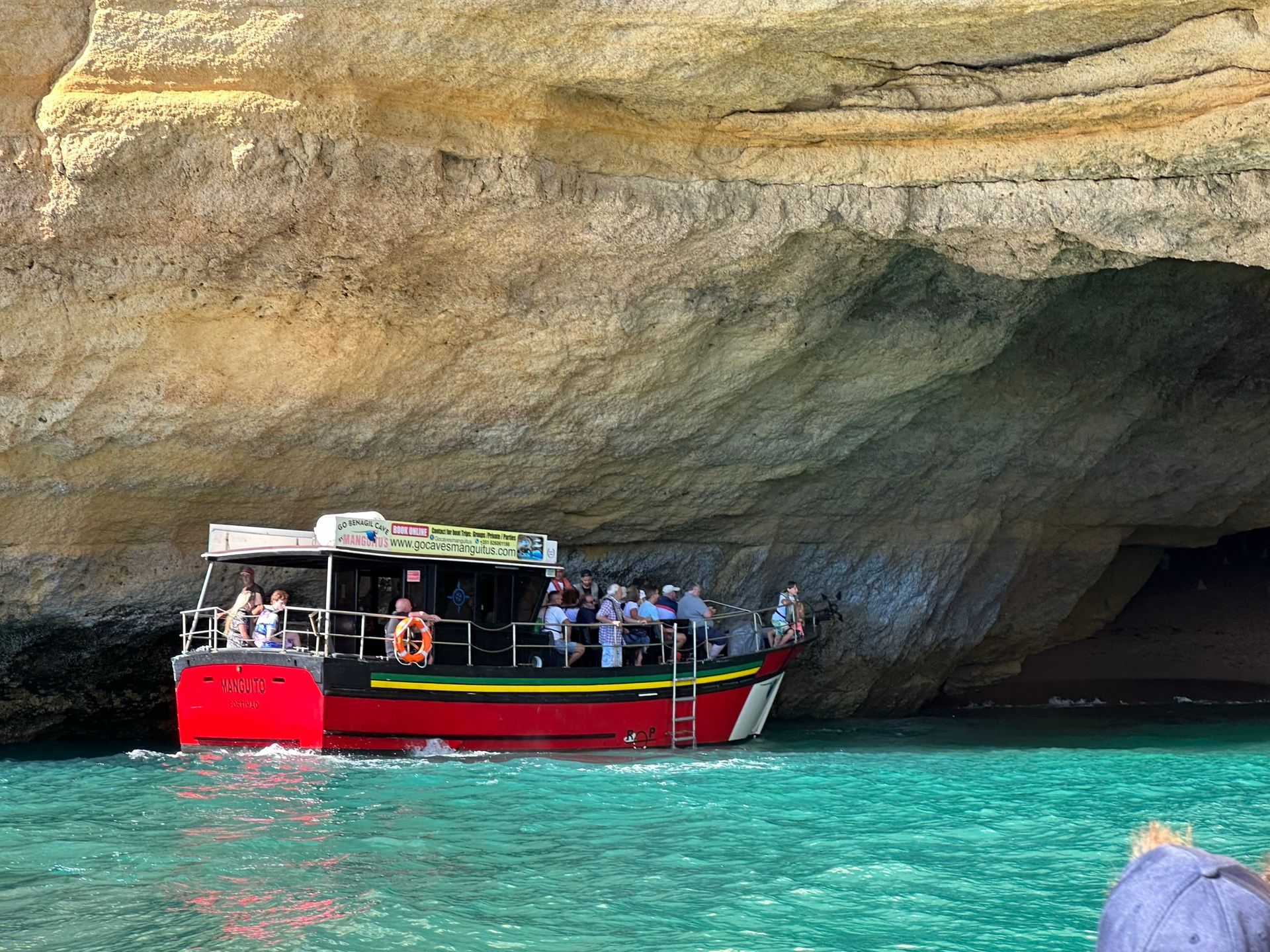 go inside Benagil