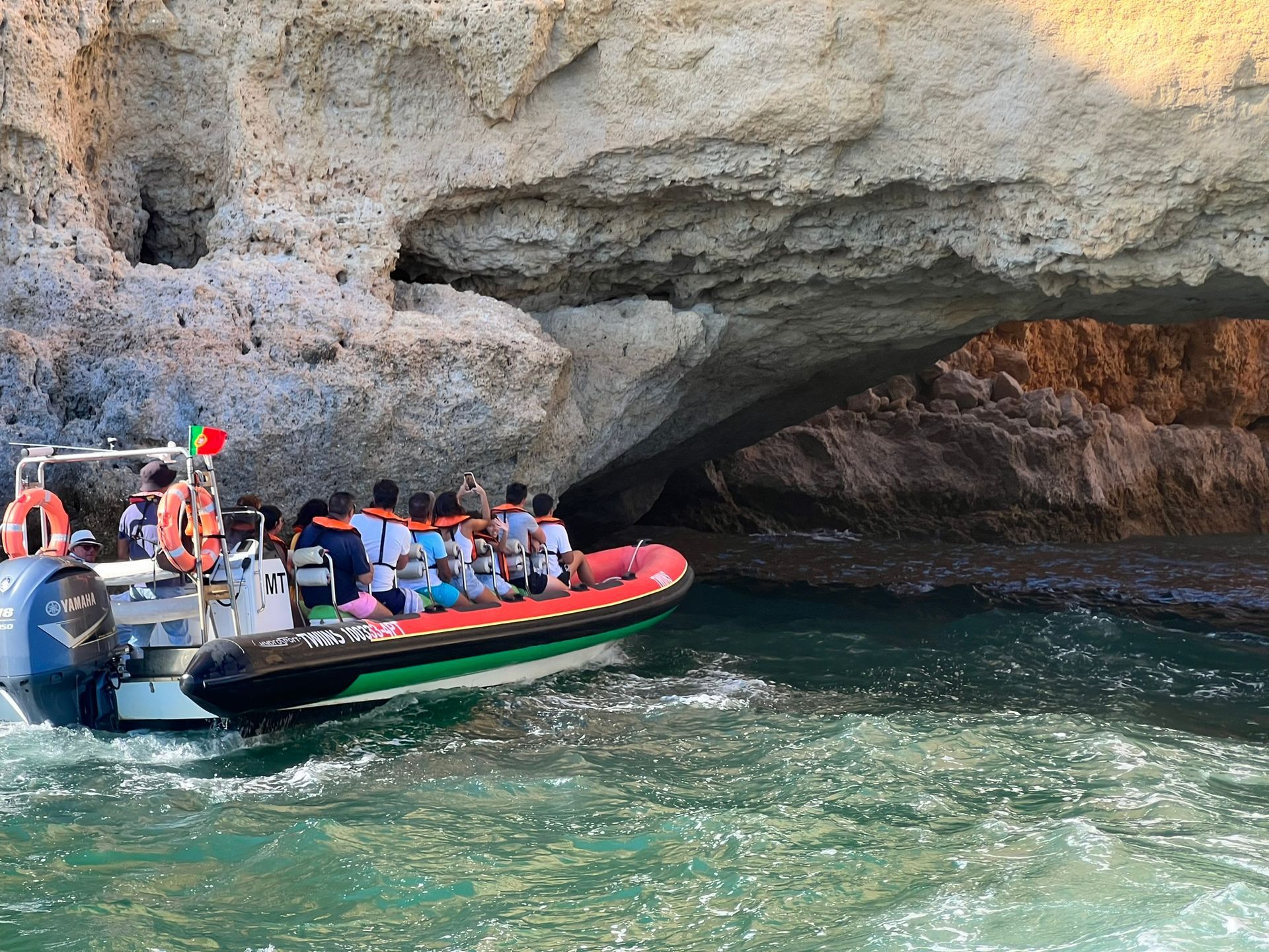 Cave exploration in the Algarve