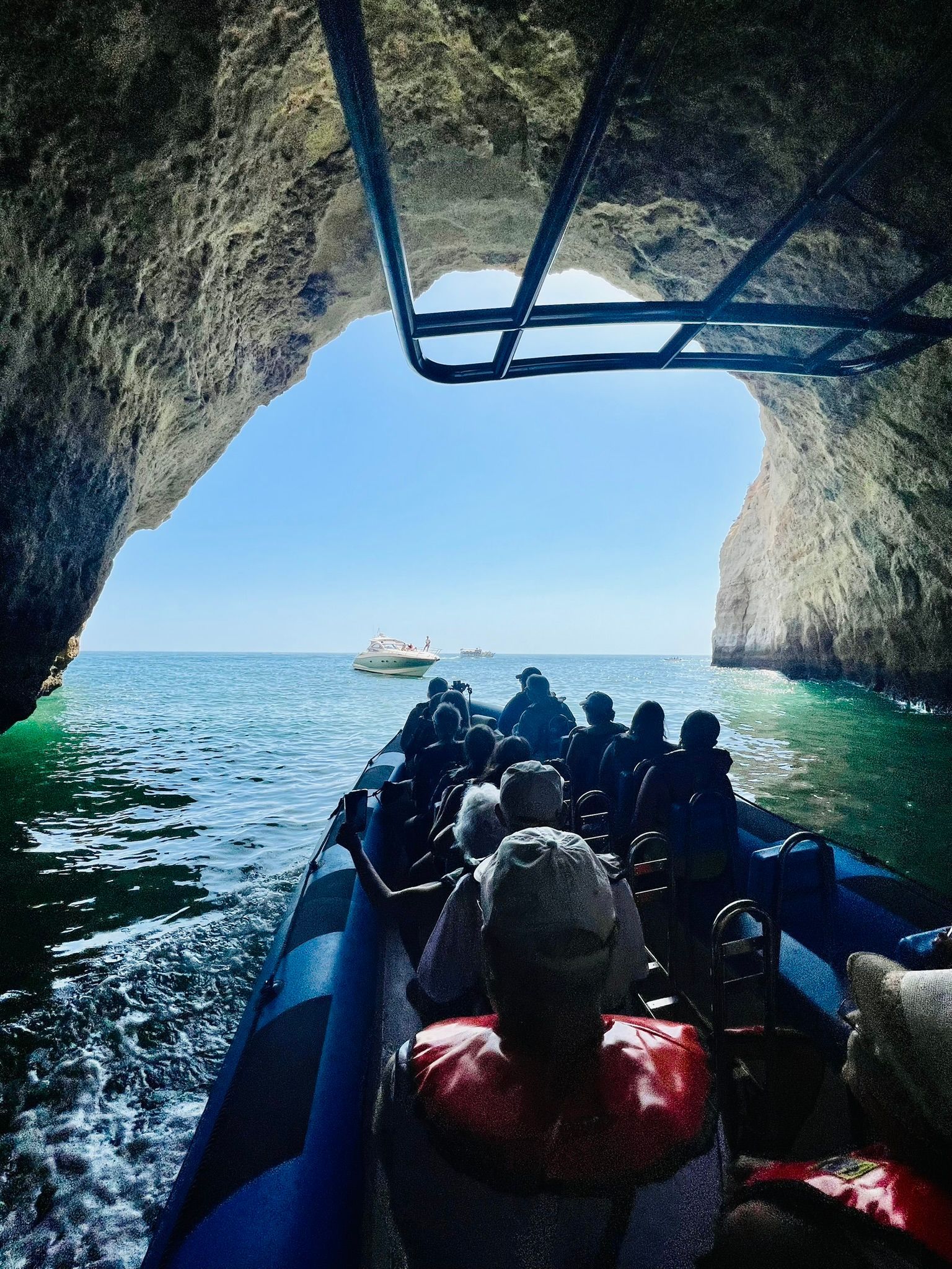 Inside Benagil Cave