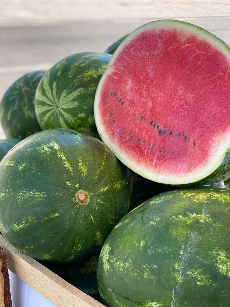 angurie e cocomeri venduti al dettaglio