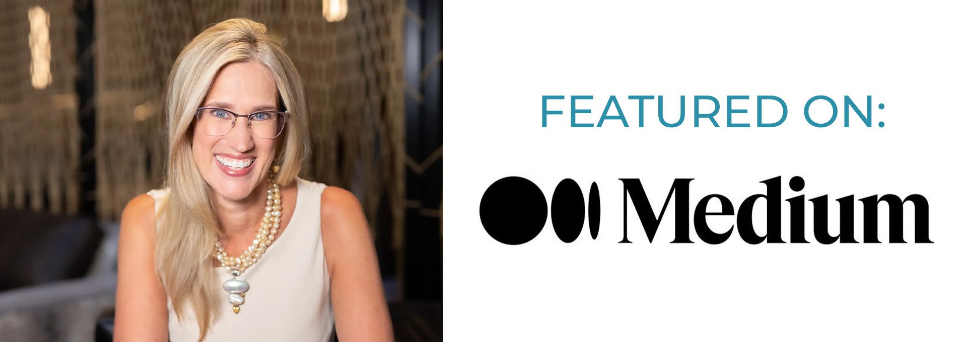 Lisa Marie Platske - Upside Thinking Medium Article Feature