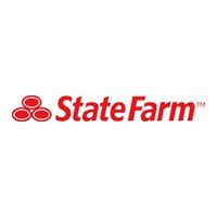 The state farm logo is red and white on a white background.