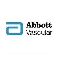 Abbott vascular logo on a white background