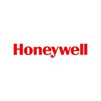 The honeywell logo is red on a white background.