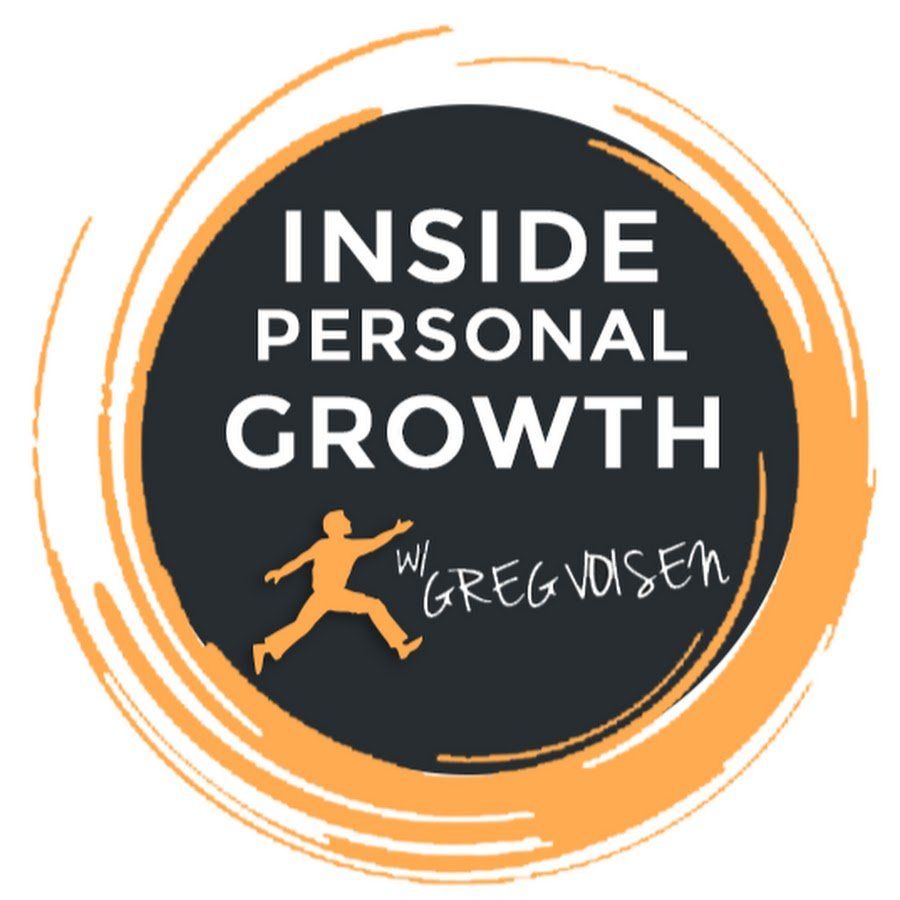 A logo for inside personal growth by greg voisen