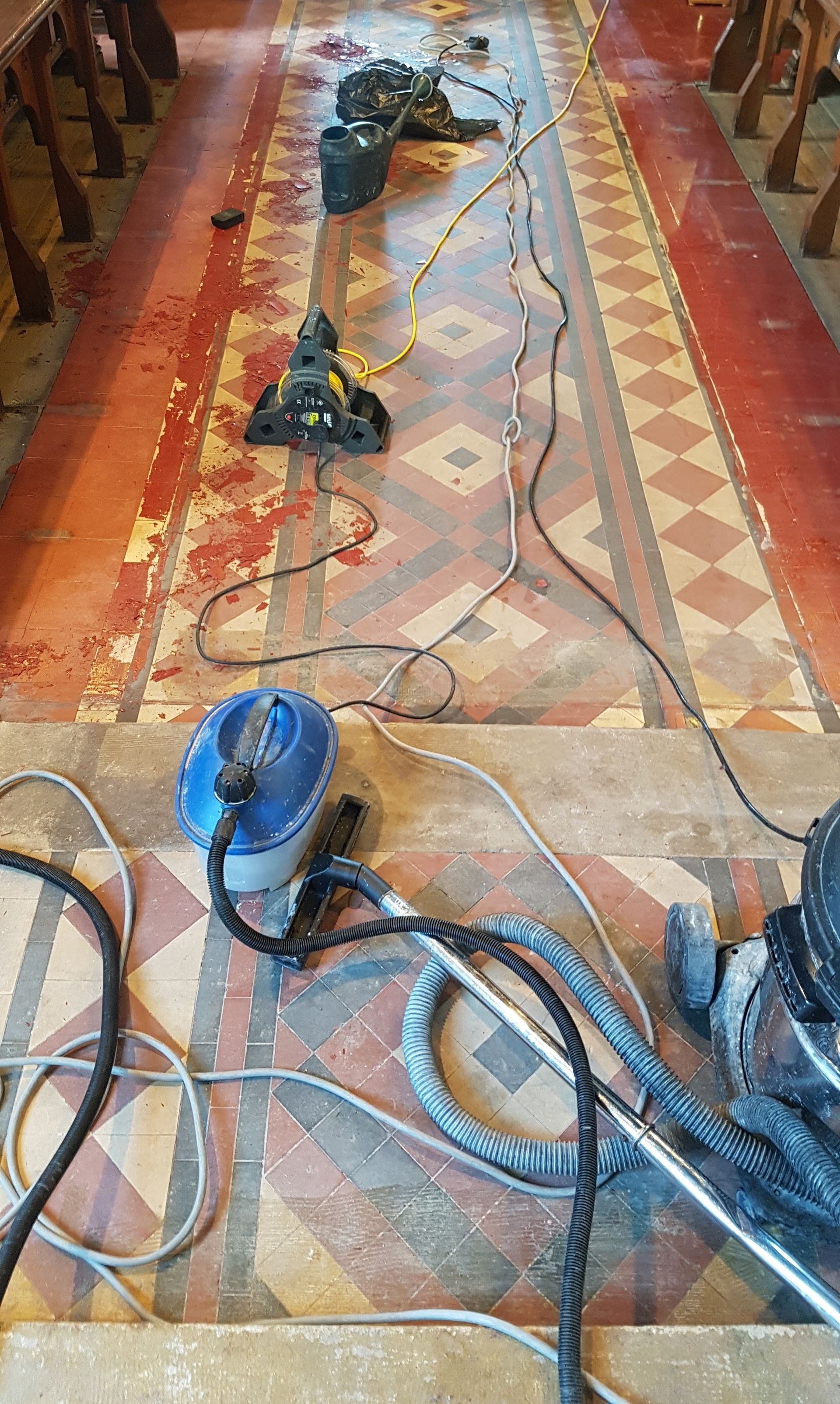 Victorian TIles Cleaning