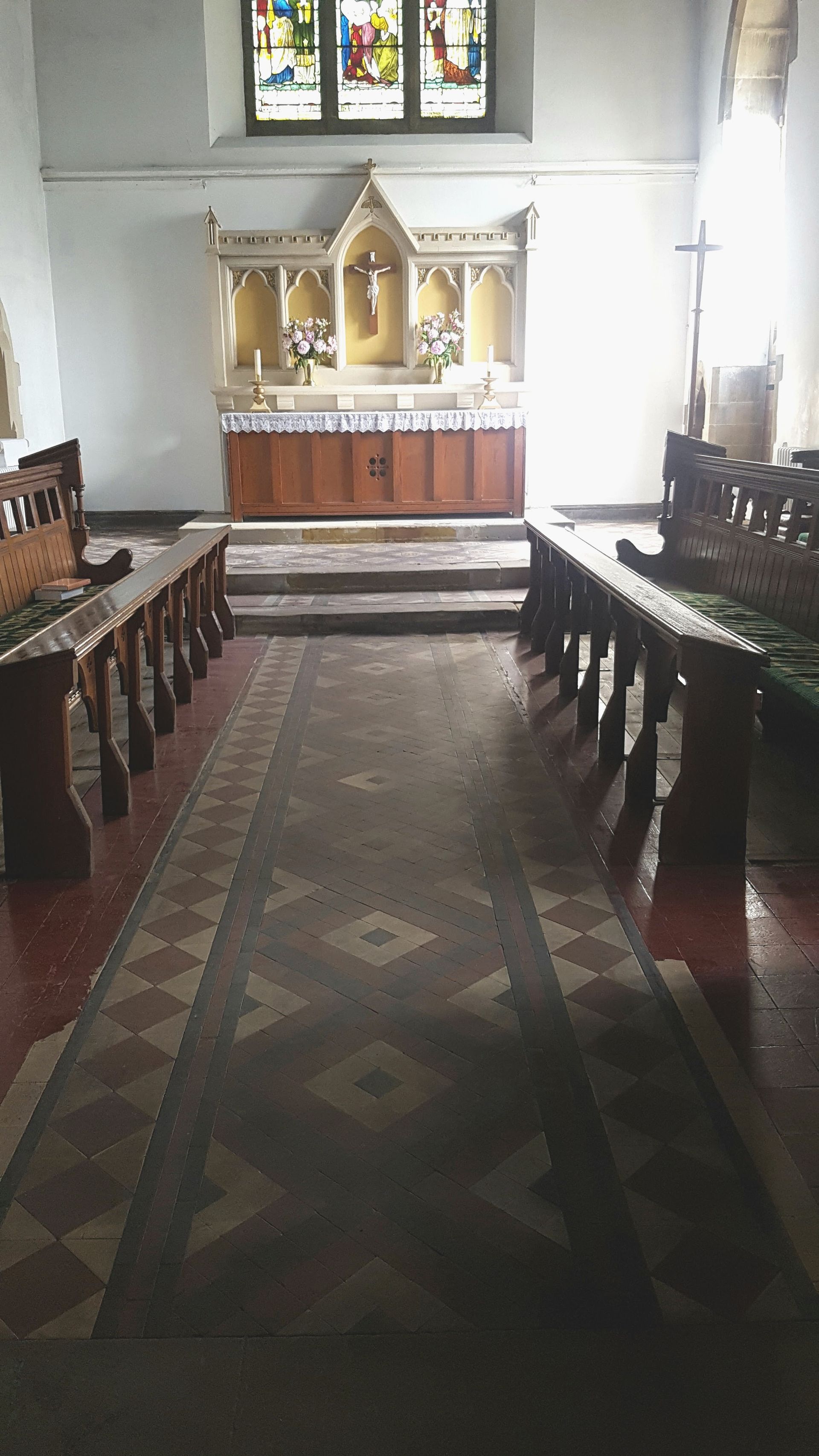 Victorian Tile Floor Restoration