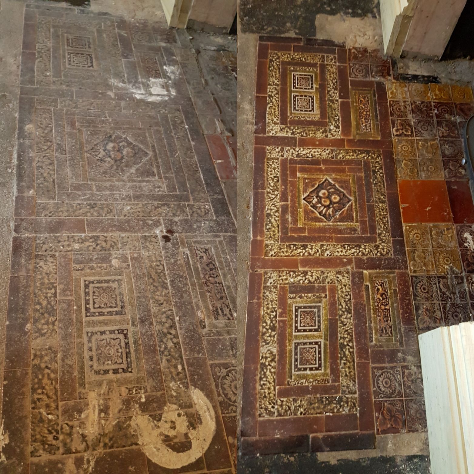Victorian TIles Cleaning