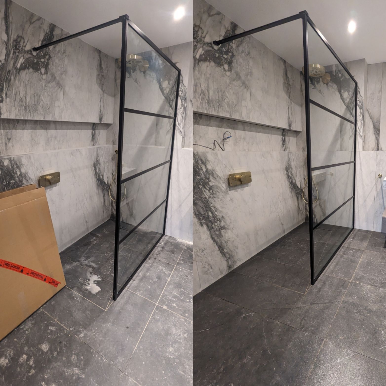 domestic residential bathroom cleaning and sealing 