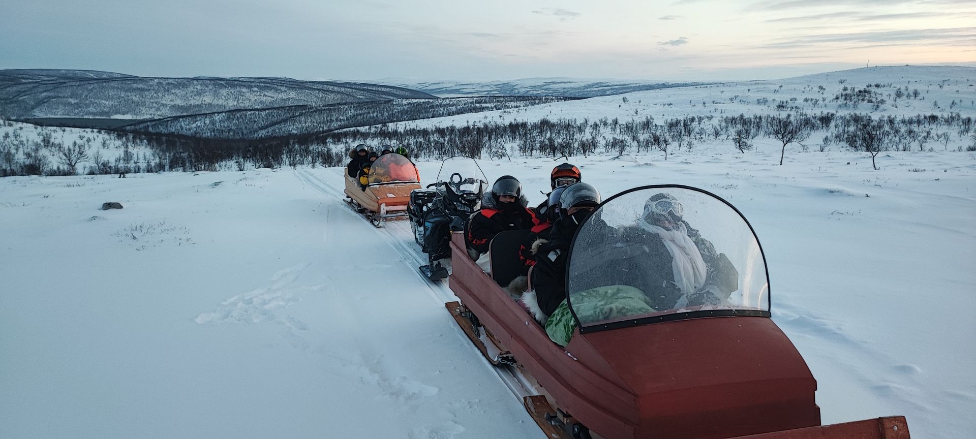 Utsjoki Lapland snowy wilderness landscape