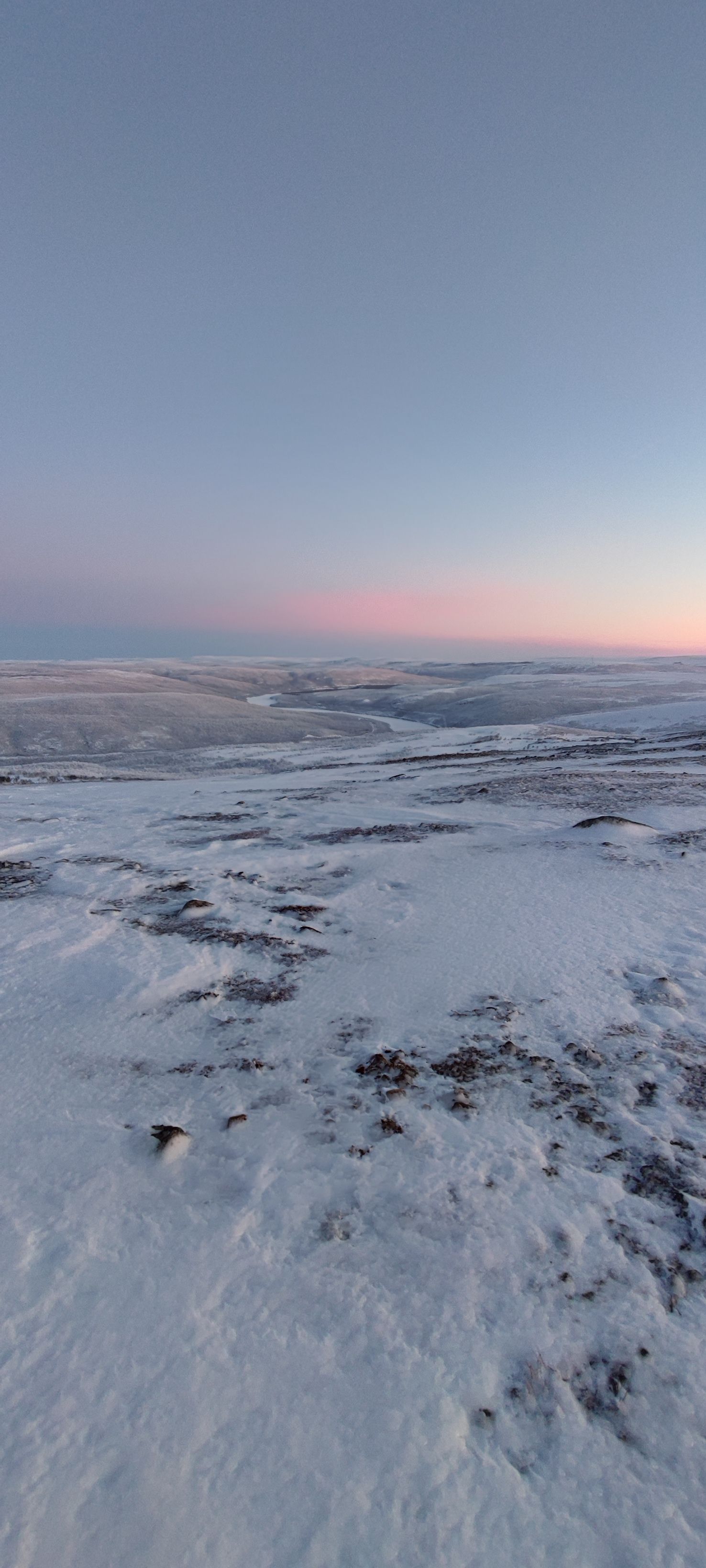 Utsjoki Lapland snowy wilderness landscape