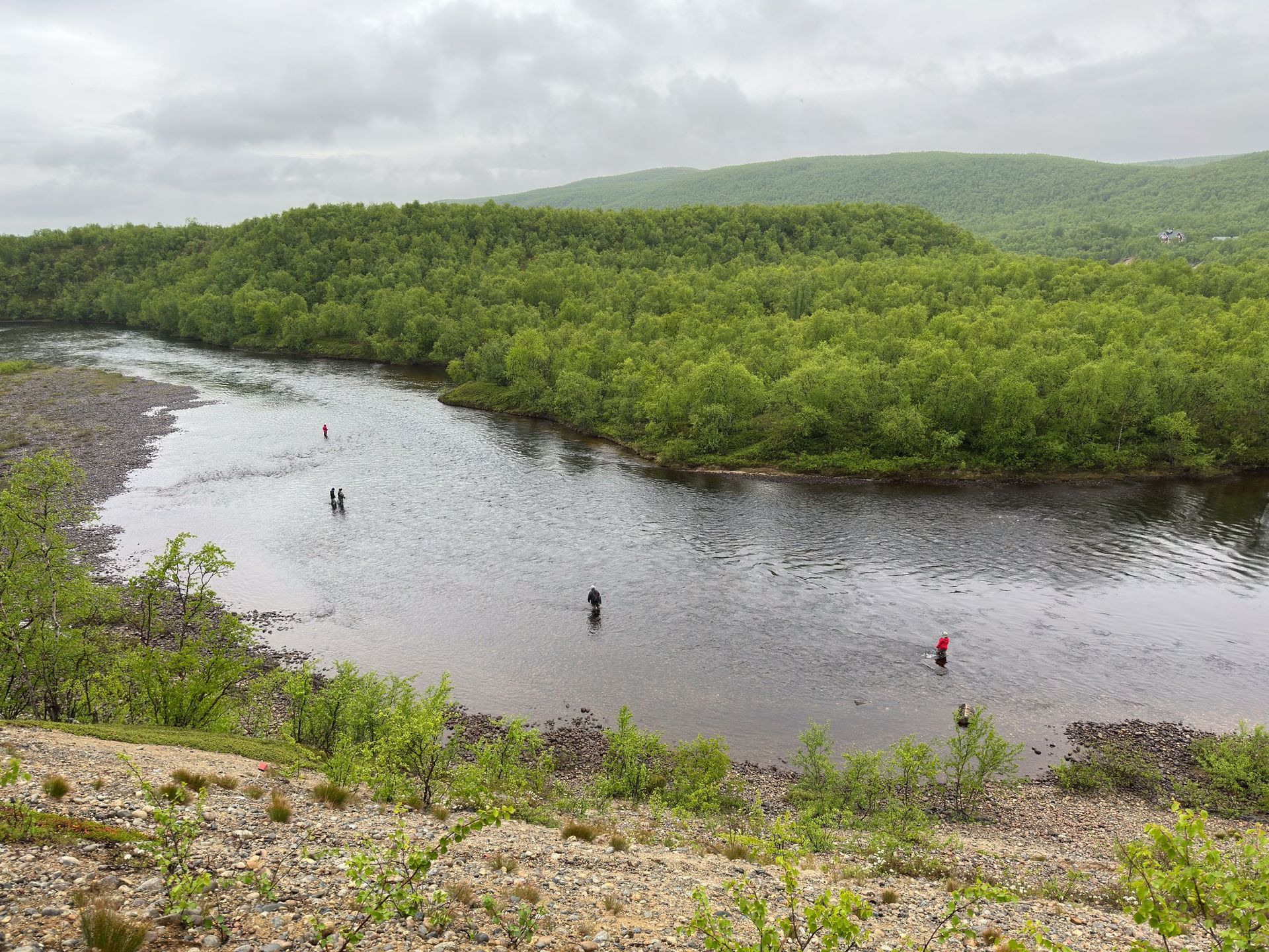 Utsjoki river fishing