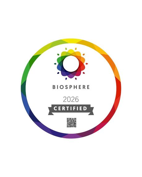 Biosphere sustainable travel certified company