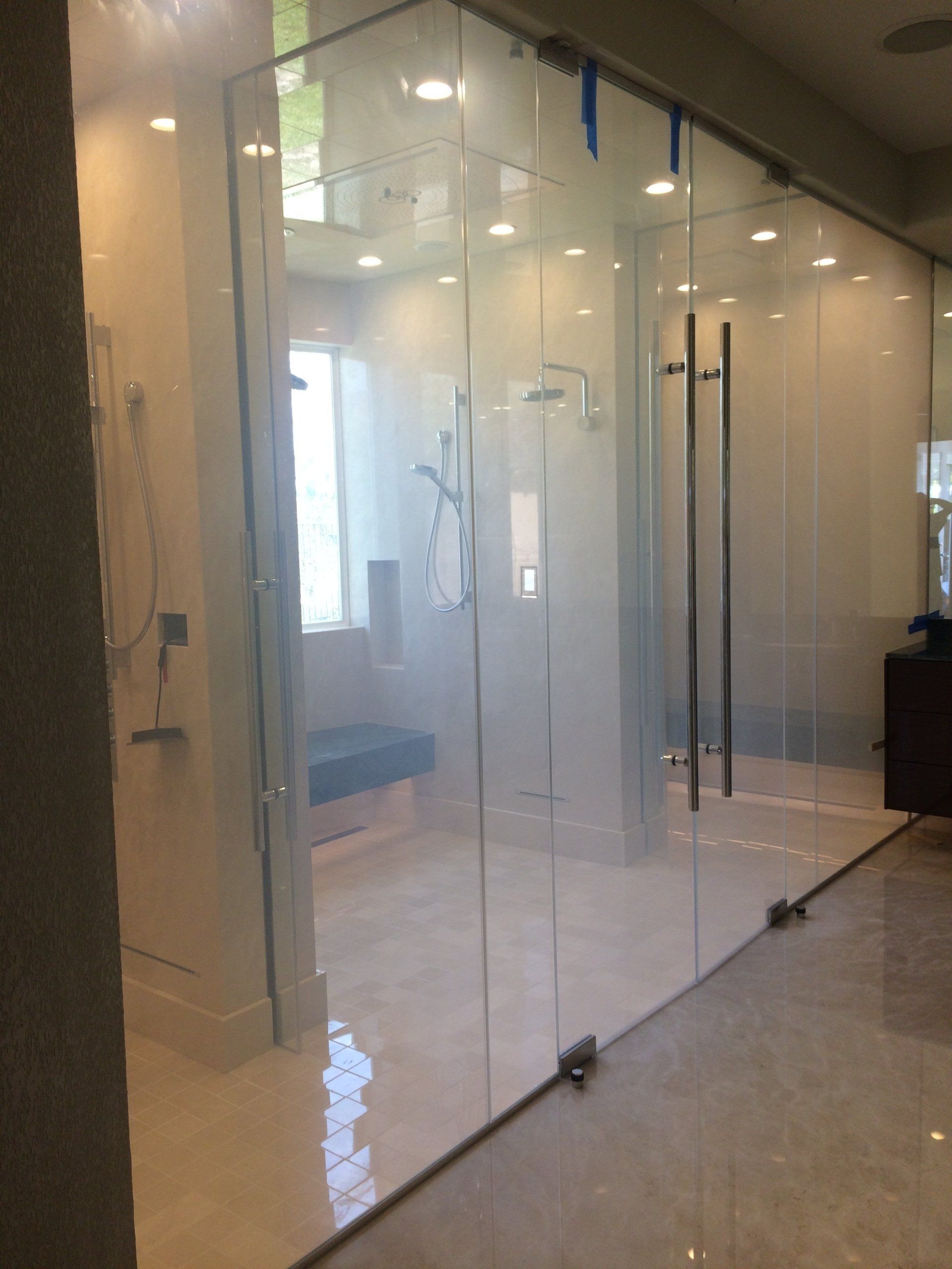 office glass door