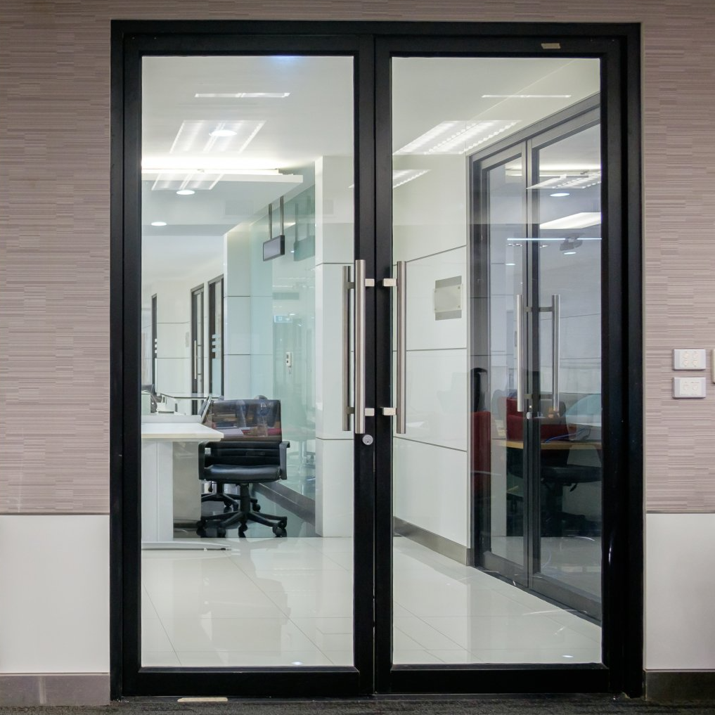 entrance glass door