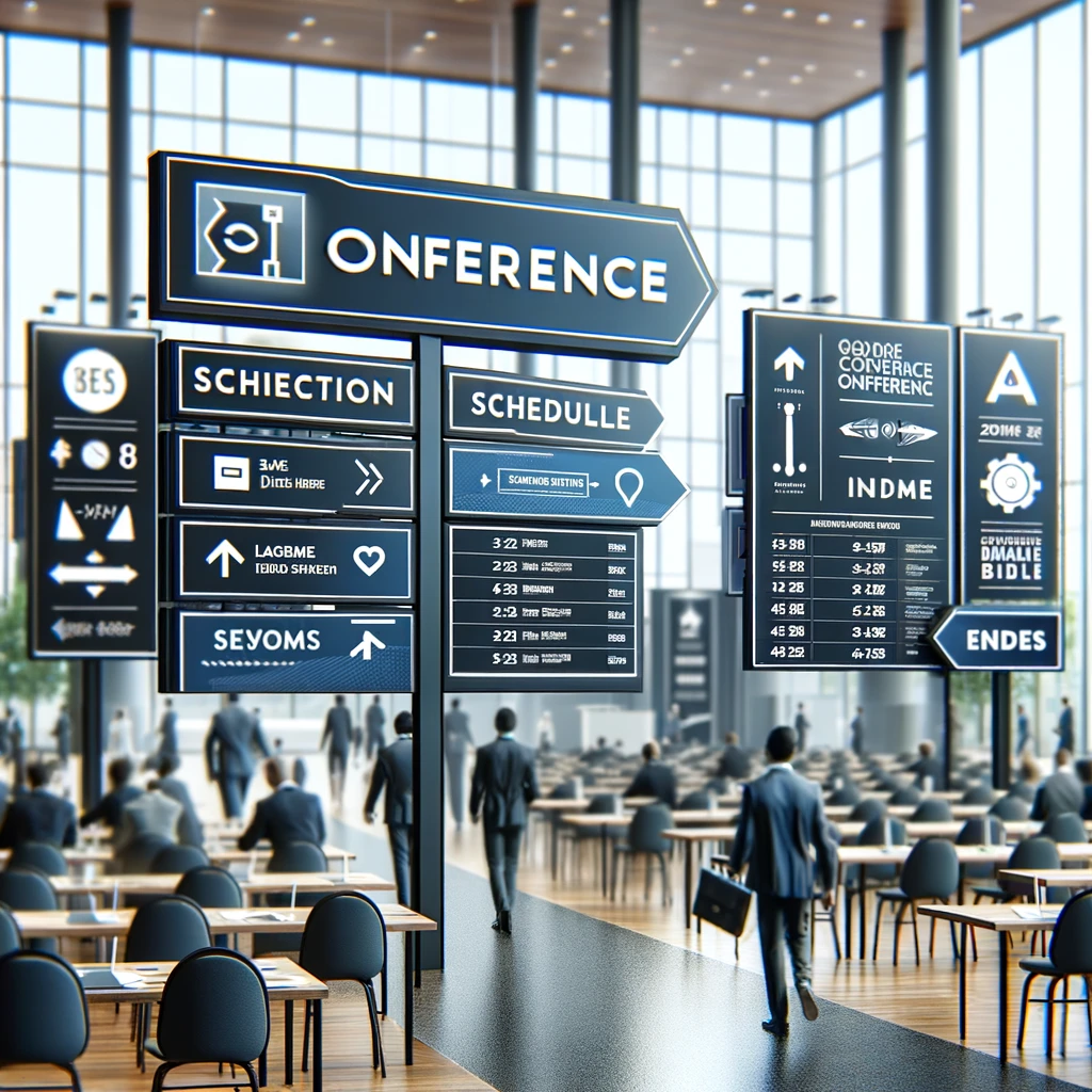 Conference signage in La Habra, CA that captivates your audience.