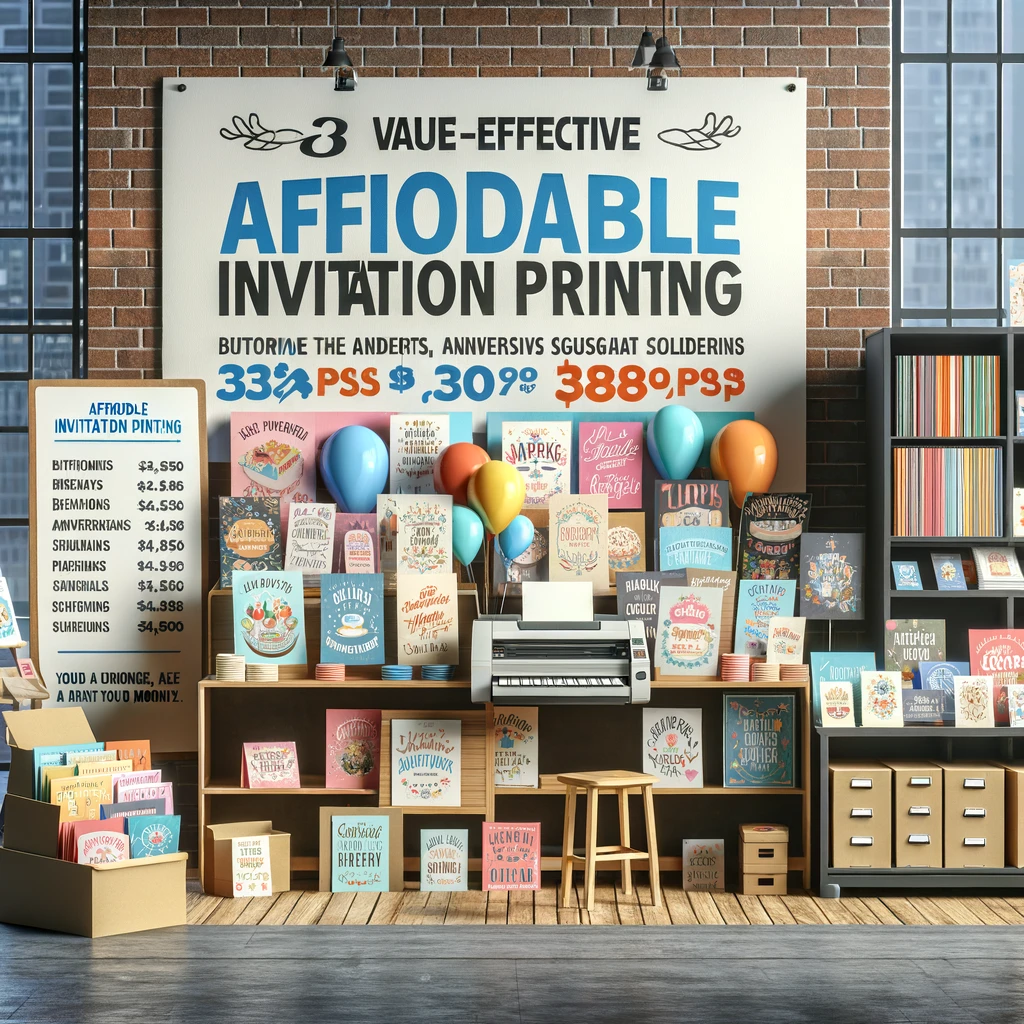 Affordable Invitation Printing in Foothill Ranch, CA: Create Unforgettable Moments with Main Graphics.