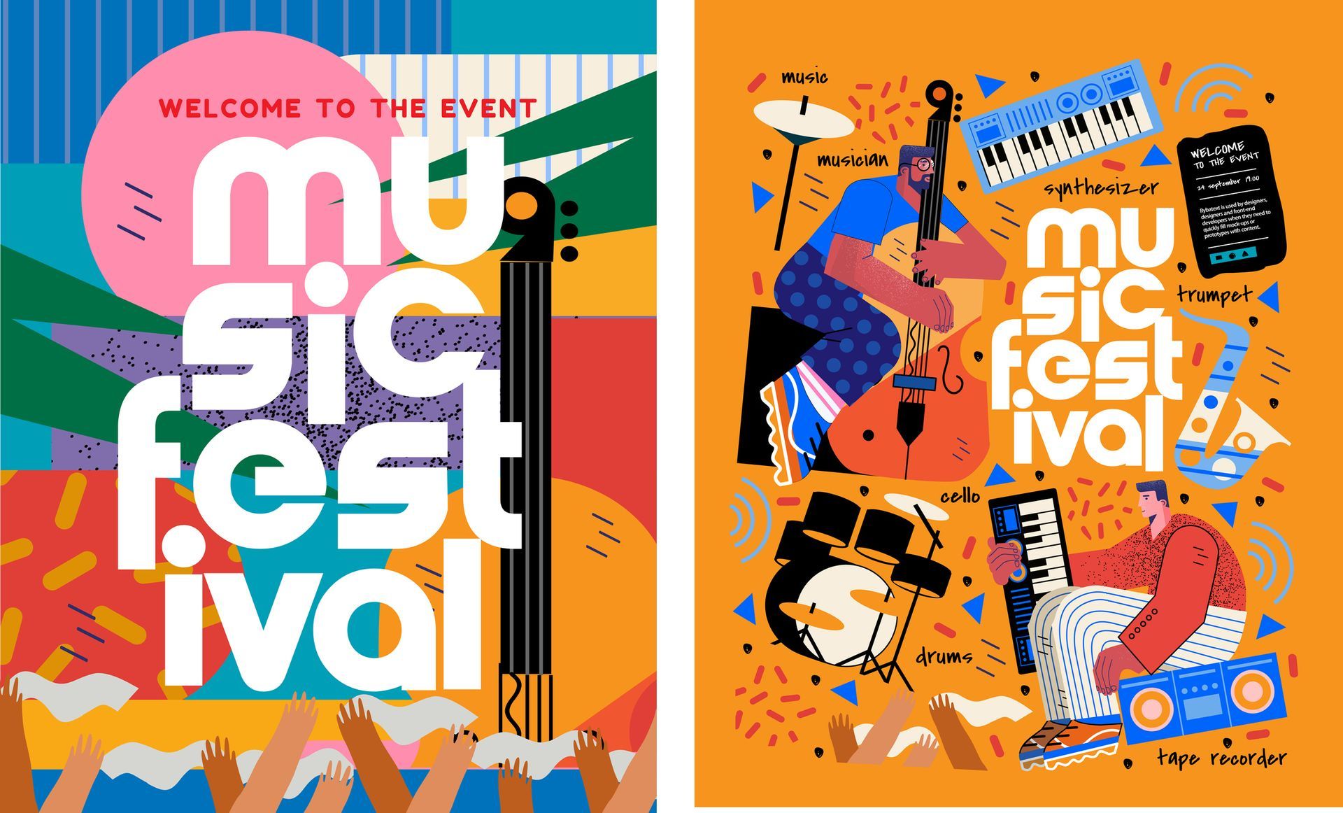 Fast, Affordable Printed Music Festival Flyers in Irvine, CA