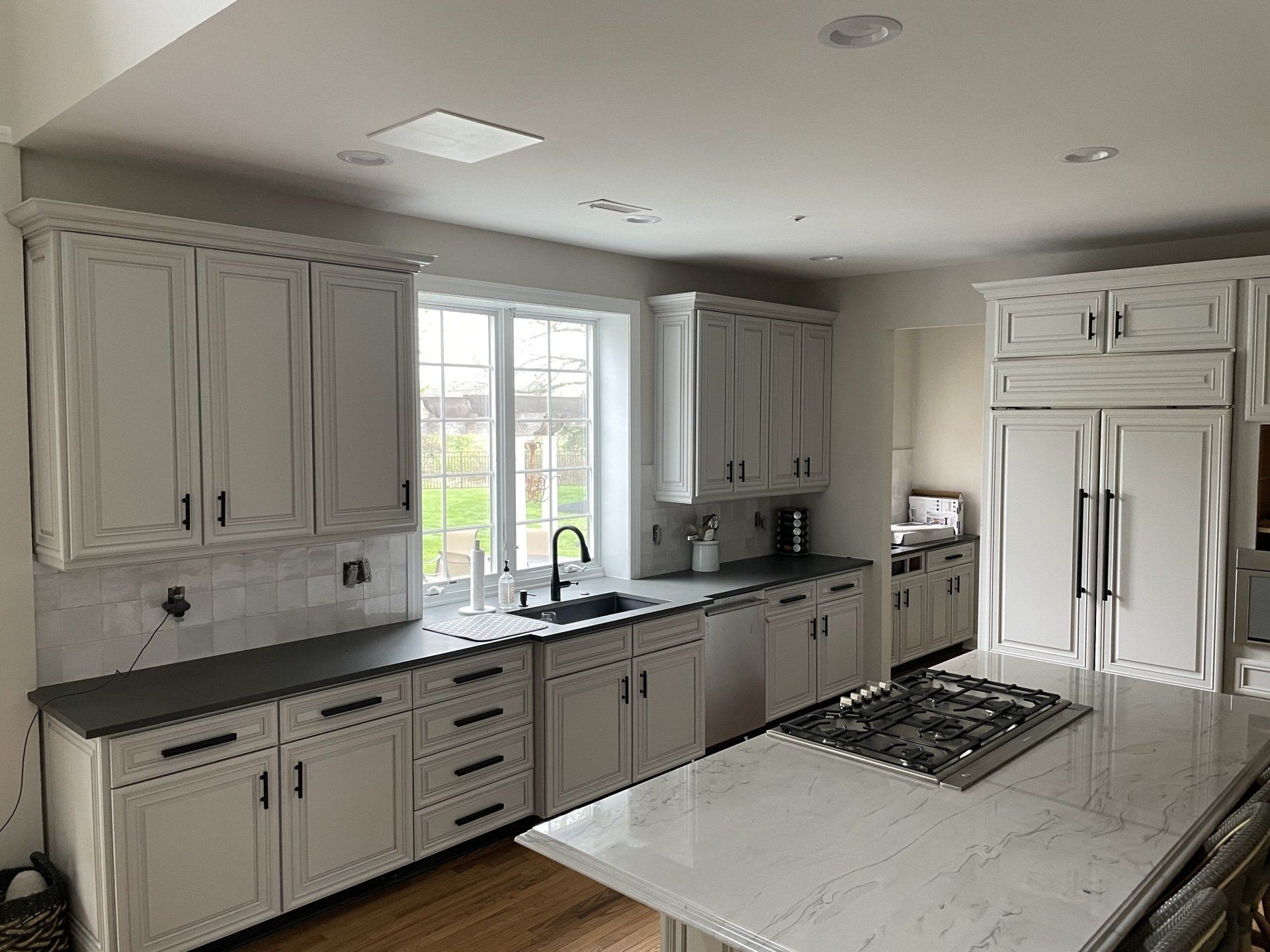 Kitchen Cabinet Refinishing After - J. Swerk Painting