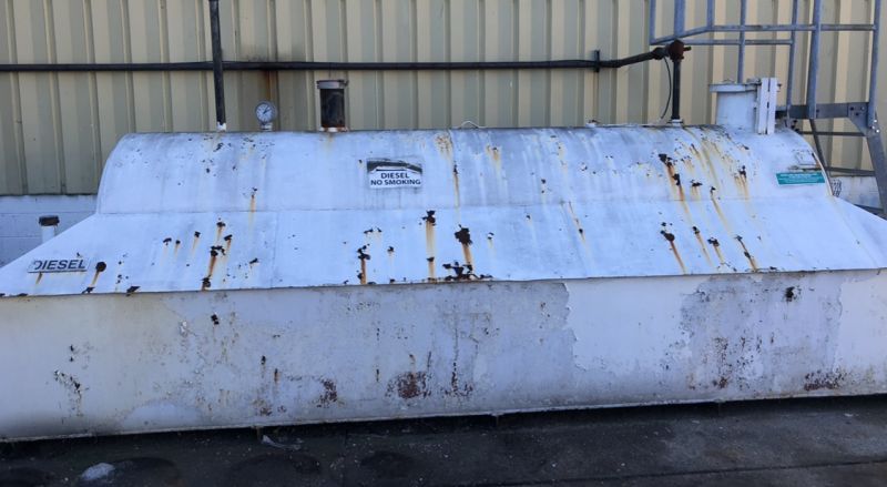 Industrial Equipment Before - J. Swerk Painting