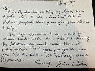 Customer Testimonials - J. Swerk Painting