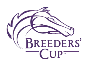 HBA Media | The purple Breeders' Cup logo, featuring a stylized horse head silhouette above the text