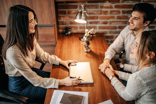 Couple Consulting with Lawyer - Defiance, Ohio | E. Charles Bates Attorney
