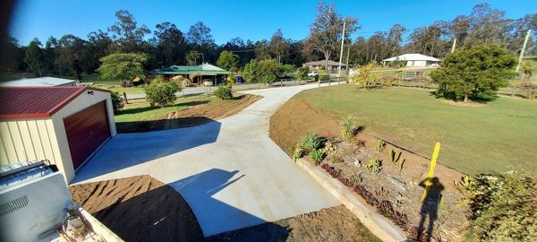 Concrete driveways