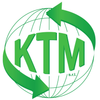 un logo verde e bianco per ktm s.r.l.