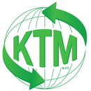 un logo verde e bianco per ktm s.r.l.