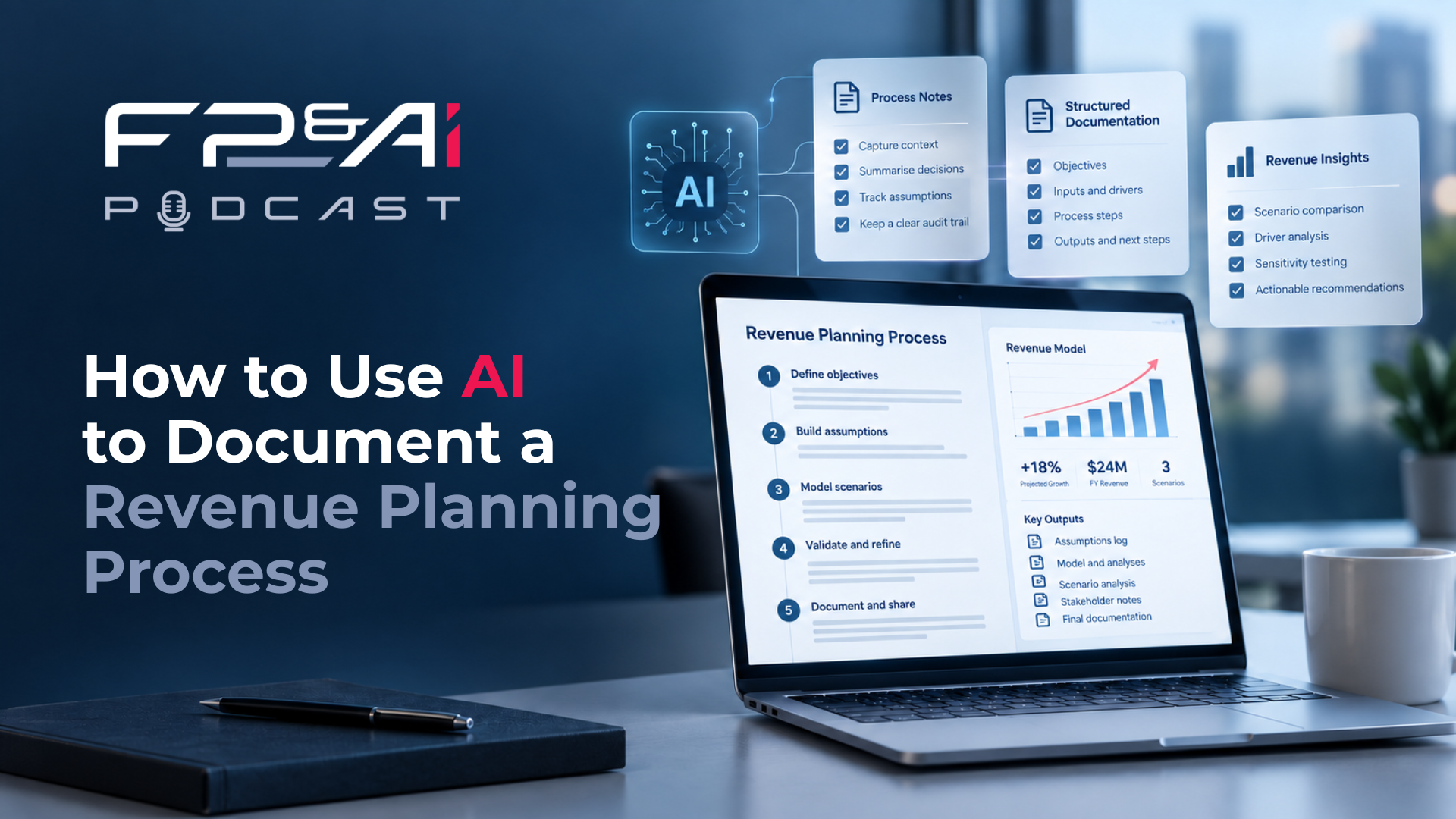 AI used to document a revenue planning process before building the revenue model