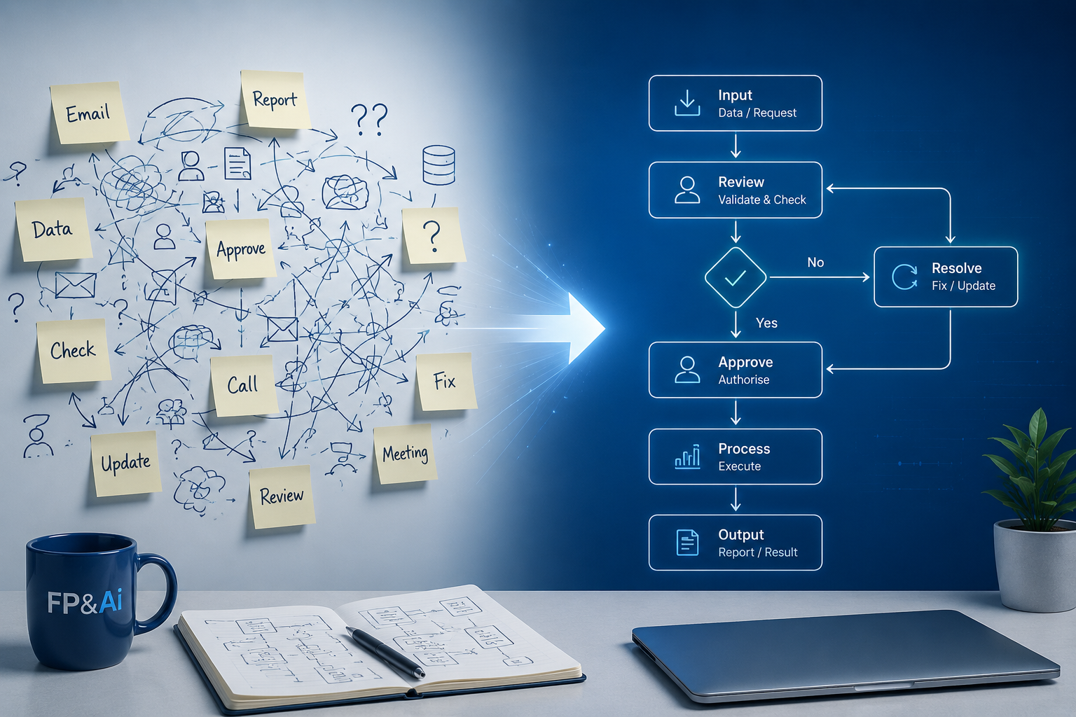 Process clarity before automation