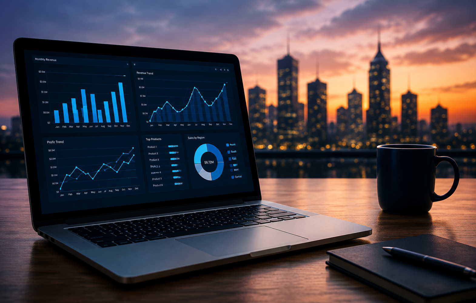 Finance automation dashboard for FP&Ai Podcast Episode 14 on automating and systemising routine fina