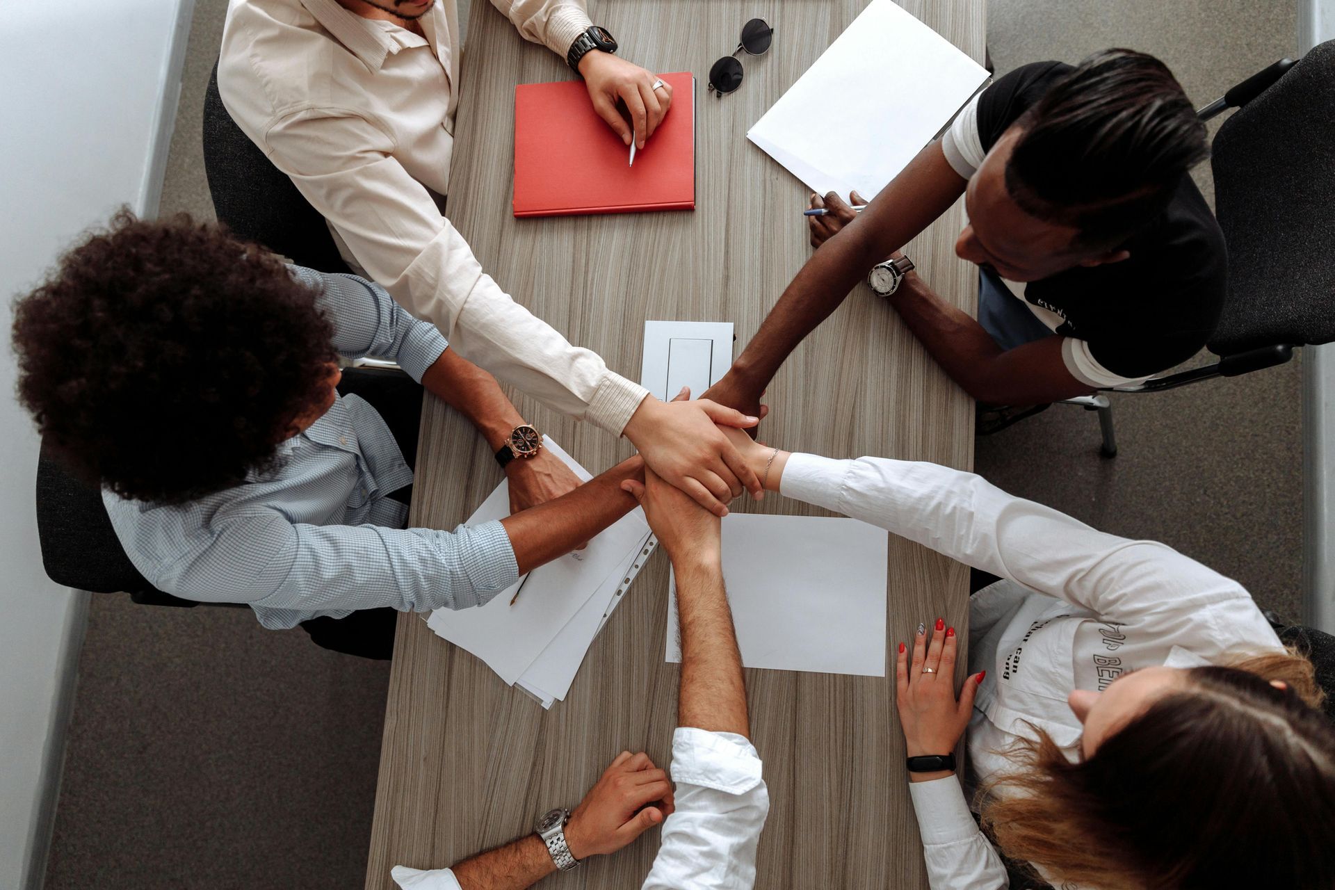 Finance team collaborating to improve efficiency through automation and smarter financial processes