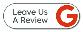 A button that says `` leave us a review '' on a white background.