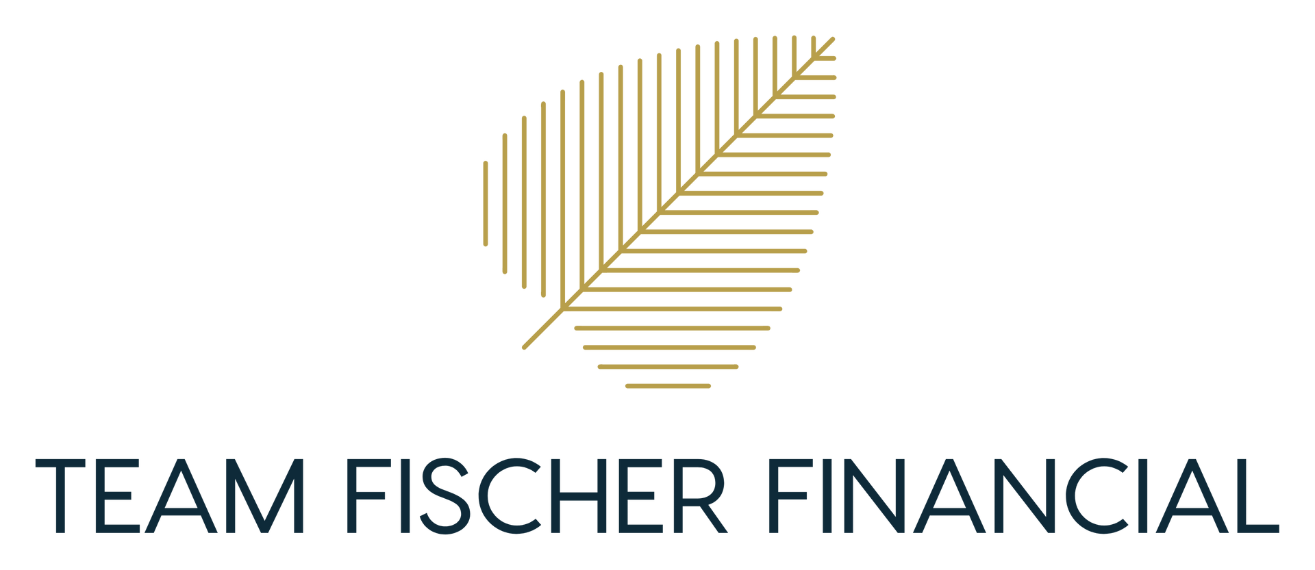 A gold-colored leaf graphic centered above the text