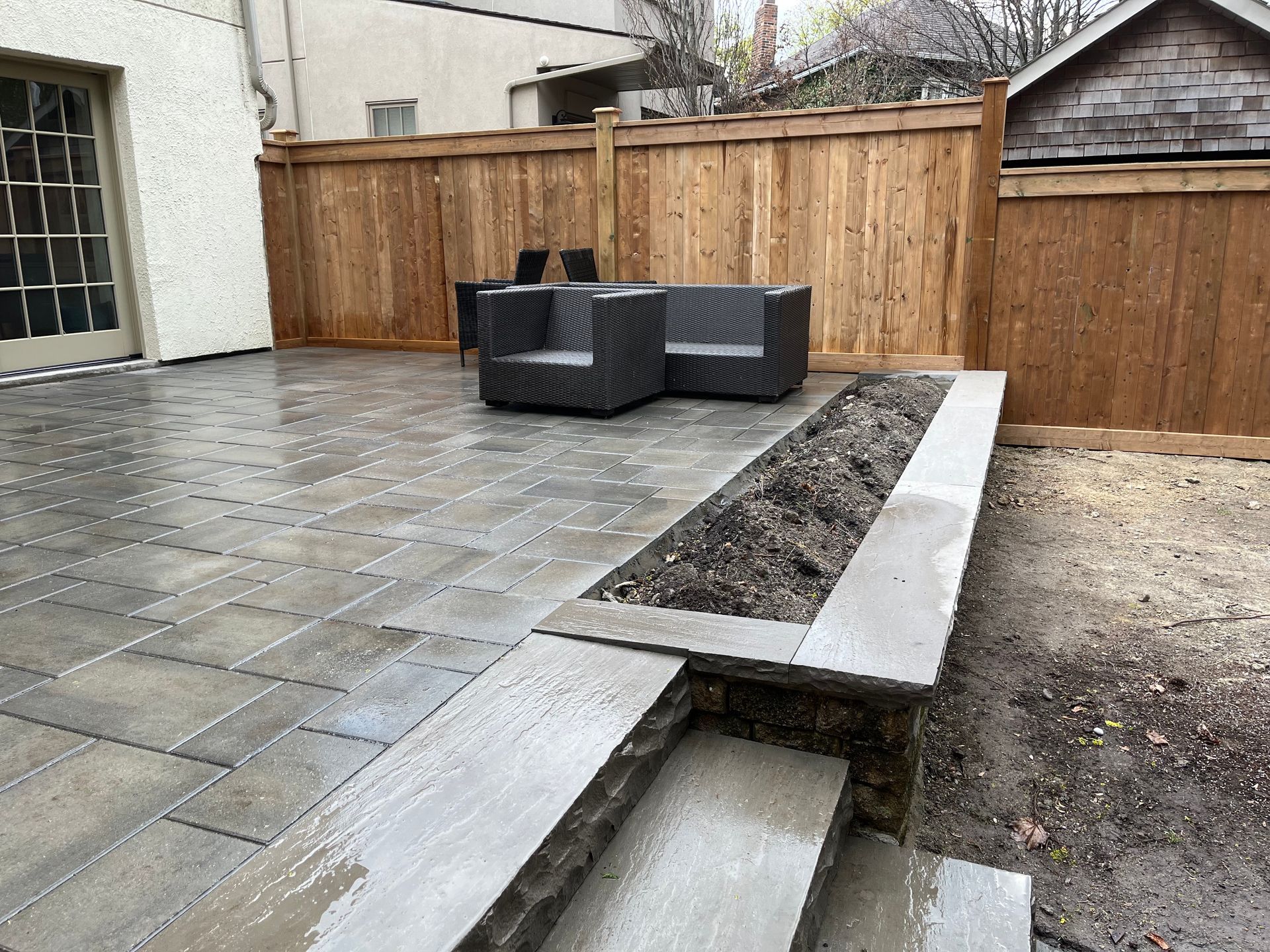 wooden deck