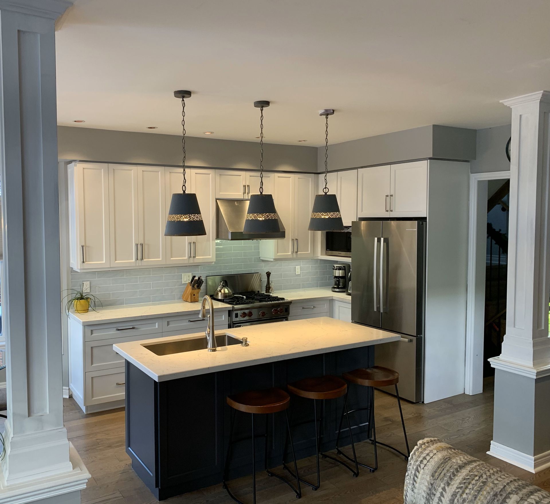 renovated kitchen