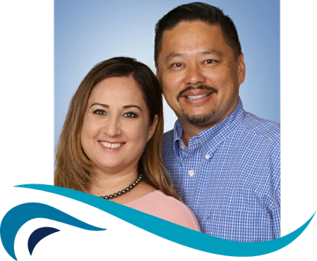 Photo of Corey Dobashi and his wife Mary