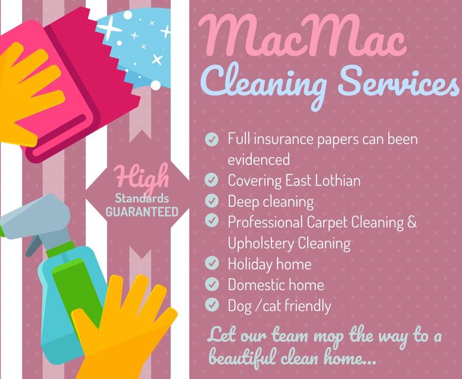 East Lothian Cleaning Services MacMac Cleaning
